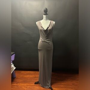Weston Wear Gray Maxi Dress